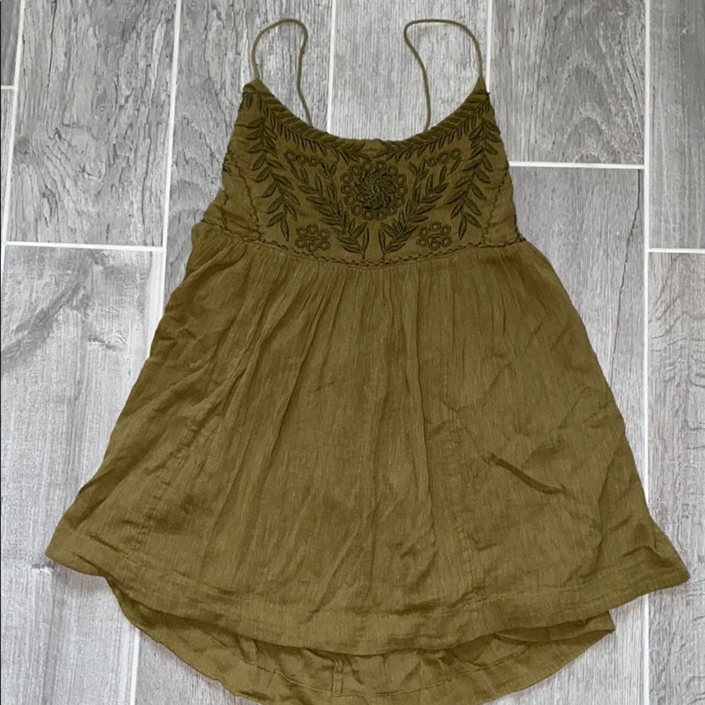 Free People Tie-back Blouse